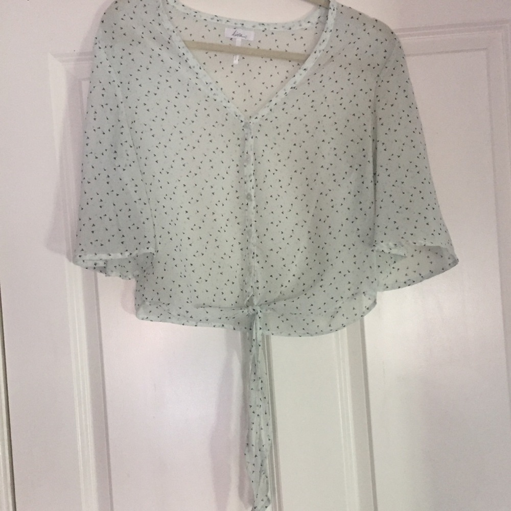 Pacific Sunwear Sheer Top